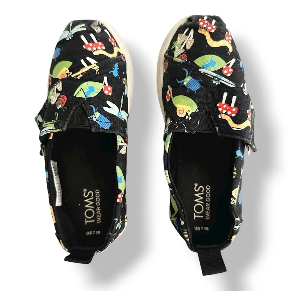 TOMS | Alpargata Glow in the Dark Bugs Toddler Shoe (10T)